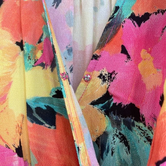 Jen’s Pirate Booty multi color print dress - Picture 4 of 6